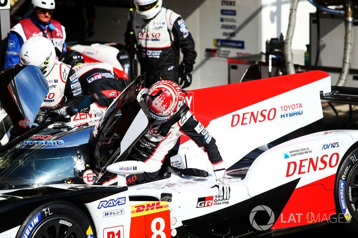 #8 Toyota Gazoo Racing Toyota TS050: Sébastien Buemi, Kazuki Nakajima, Fernando Alonso
