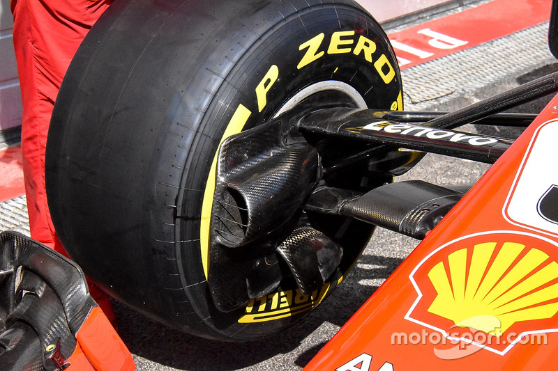 Ferrari SF71H brake duct