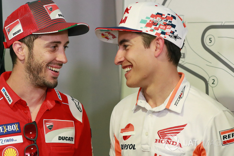 Андреа Довіціозо, Ducati Team, Марк Маркес, Repsol Honda Team