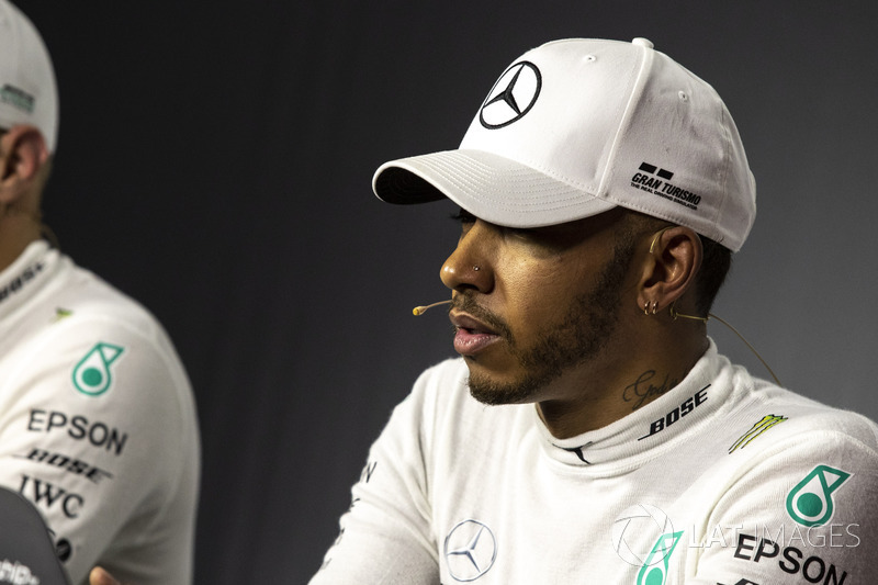 Lewis Hamilton, Mercedes-AMG F1 in the Press Conference