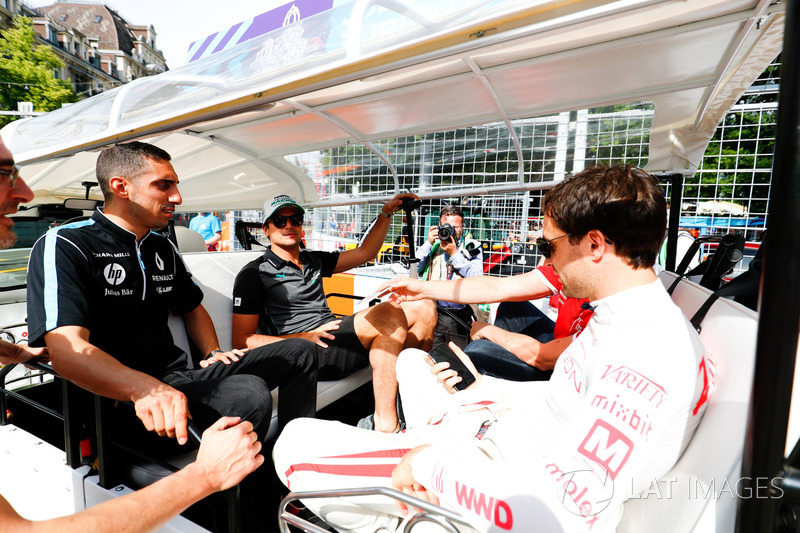 Nelson Piquet Jr., Jaguar Racing, Sébastien Buemi, Renault e.Dams, Jose Maria Lopez, Dragon Racing,