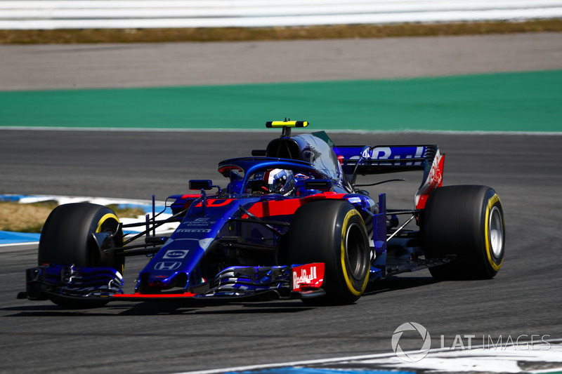 20: Pierre Gasly, Toro Rosso STR13, 1'13.749 (Sancionado a salir último por cambios en el motor)