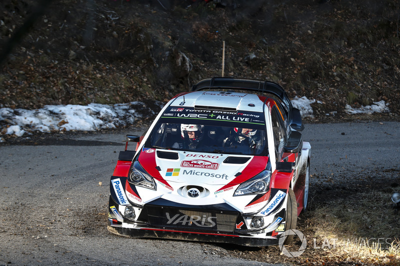 Ott Tanak, Martin Järveoja, Toyota Yaris WRC, Toyota Gazoo Racing