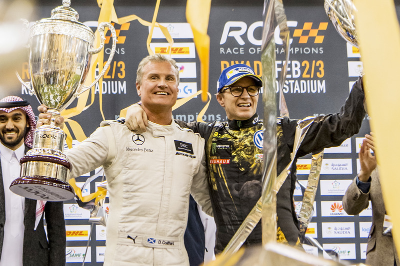 Ganador David Coulthard, segundo Petter Solberg