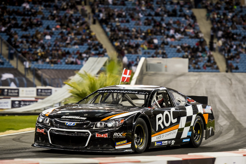 Tom Kristensen del equipo Nórdico en el Whelen NASCAR