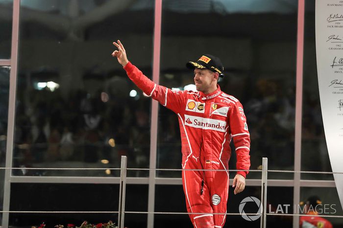 3. Sebastian Vettel, Ferrari (141 pts.)