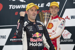 Podium: Race winner Jamie Whincup , Triple Eight Race Engineering Holden