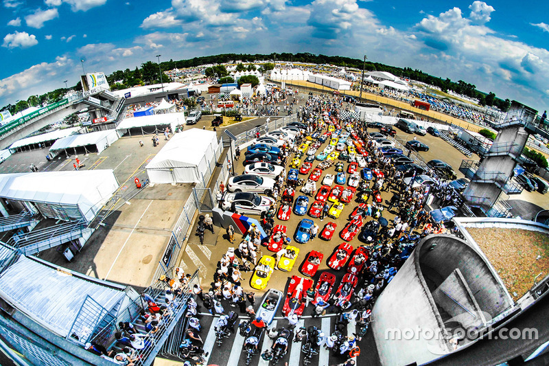 Ambiente en Le Mans Classic