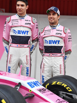 Естебан Окон та Серхіо Перес, Sahara Force India