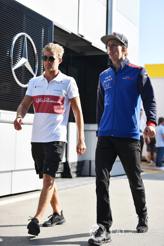Marcus Ericsson, Sauber e Brendon Hartley, Scuderia Toro Rosso