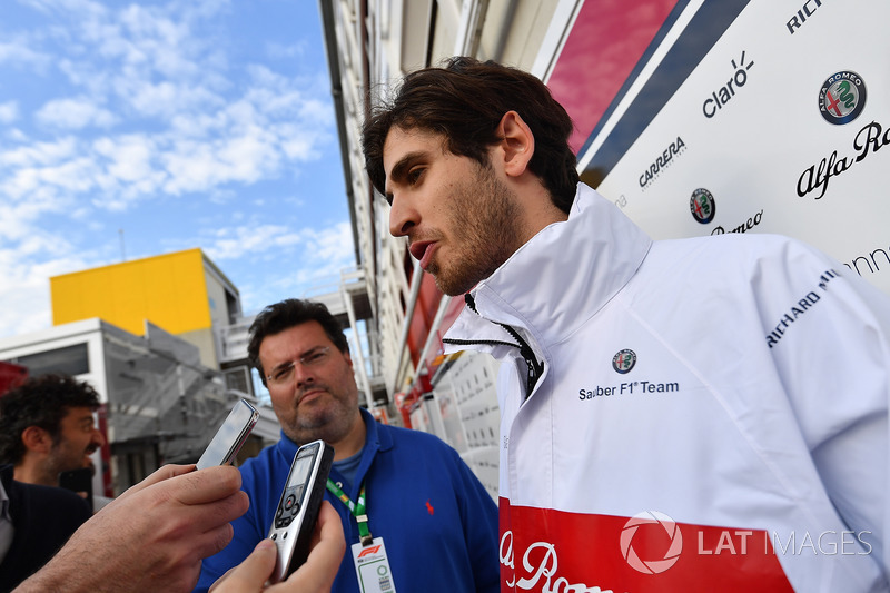 Antonio Giovinazzi, Sauber