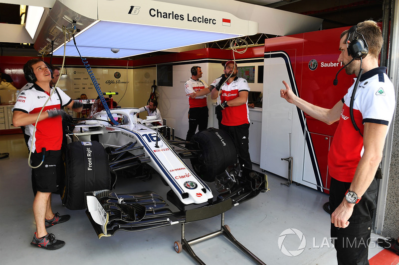 Charles Leclerc, Sauber 