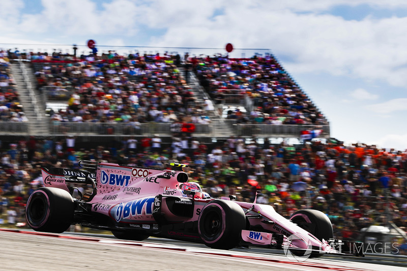 Esteban Ocon, Sahara Force India F1 VJM10