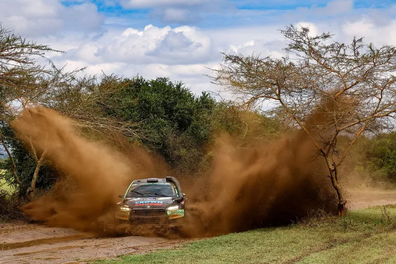 Gus Greensmith, Jonas Andersson, Toksport WRT Skoda Fabia RS Rally2.