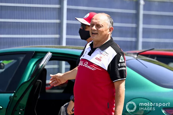 Frederic Vasseur, director del equipo Alfa Romeo Racing