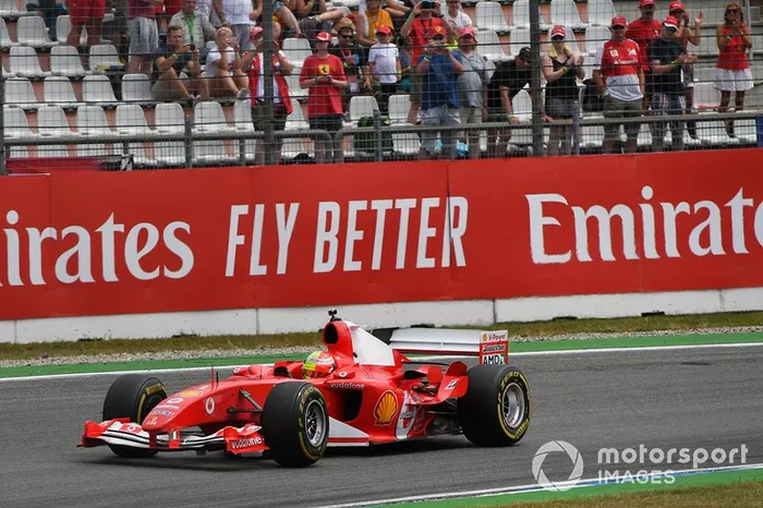 Mick Schumacher, Ferrari F2004 