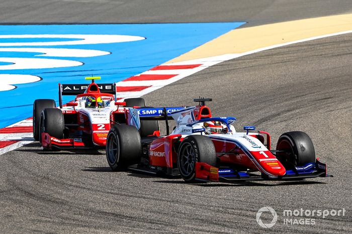 Robert Shwartzman, Prema Racing y Oscar Piastri, Prema Racing