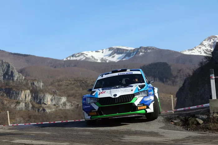 Stefano Albertini, Danilo Fappani, BS Sport, Skoda Fabia Rally2 Evo