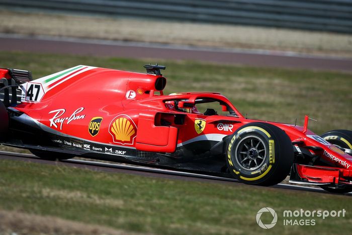 Mick Schumacher, Ferrari SF71H