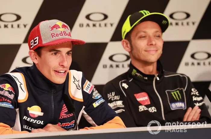 Marc Marquez, Repsol Honda Team, Valentino Rossi, Yamaha Factory Racing