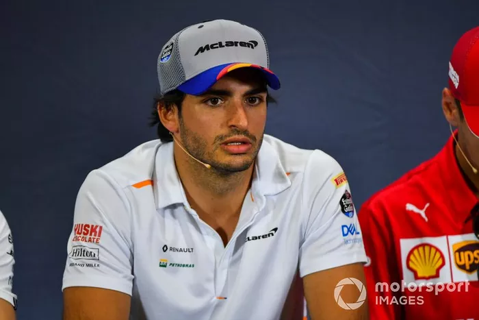 Carlos Sainz Jr., McLaren en Conferencia de Prensa