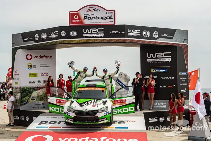 Kalle Rovanperä, Jonne Halttunen, Skoda Motorsport Skoda Fabia R5