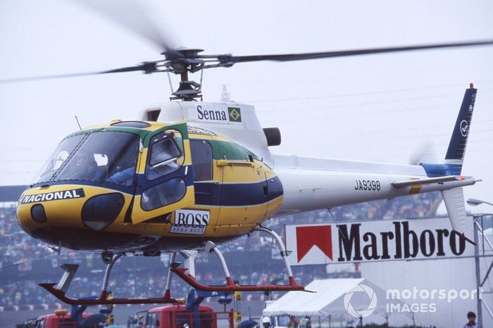 Helicóptero de Ayrton Senna