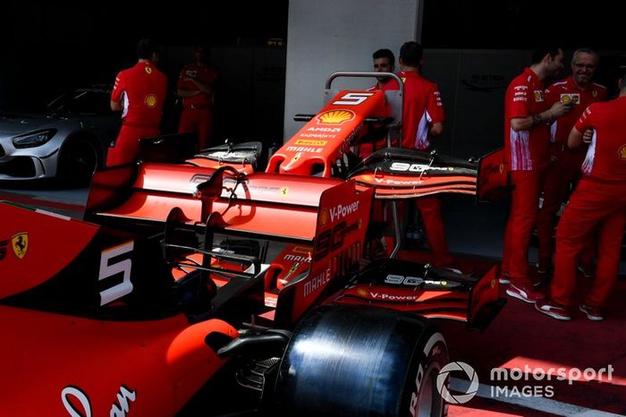 Alerón trasero del Ferrari SF90 