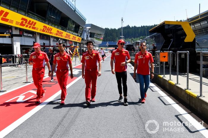 Jock Clear, Ferrari, Charles Leclerc, Ferrari