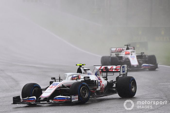 Mick Schumacher, Haas VF-21, Nikita Mazepin, Haas VF-21