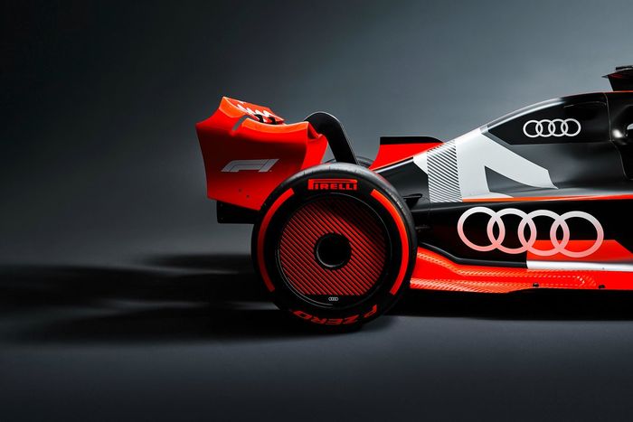 El concept de un coche de F1 que presentó Audi