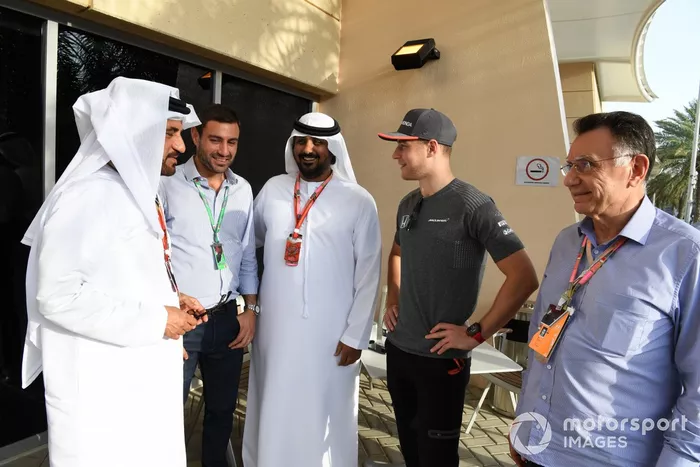 Mohammed Bin Sulayem, Carlo Boutagy, F1 Fanzone, Stoffel Vandoorne, McLaren, George Boutagy, Connexion Marketing