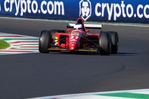 Jean Alesi drives the Ferrari 412 T2 during the Formula 1 Pirelli Gran Premio d'Italia 2025 in Monza, Italy, on September 6, 2025. (Photo by Alessio Morgese/NurPhoto via Getty Images)
