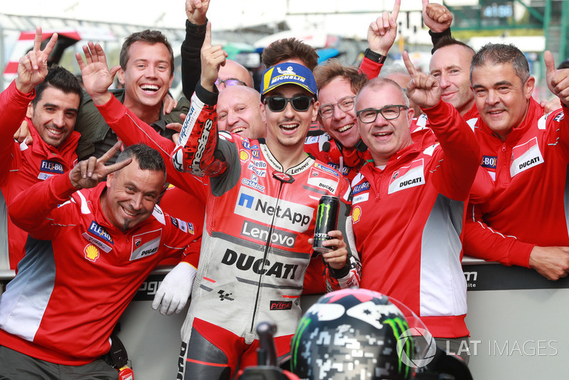 Володар поул-позиції Хорхе Лоренсо, Ducati Team