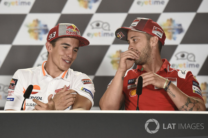 Андреа Довіціозо, Ducati Team, Марк Маркес, Repsol Honda Team