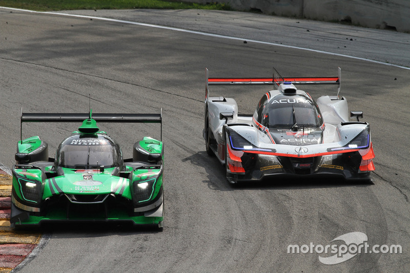 #2 Tequila Patron ESM Nissan DPi, P - Scott Sharp, Ryan Dalziel #7 Acura Team Penske Acura DPi, P - Helio Castroneves, Ricky Taylor