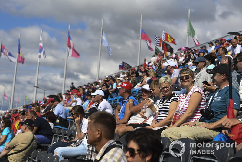 Az Orosz Nagydíj rajongói Szocsiból - F1 2018