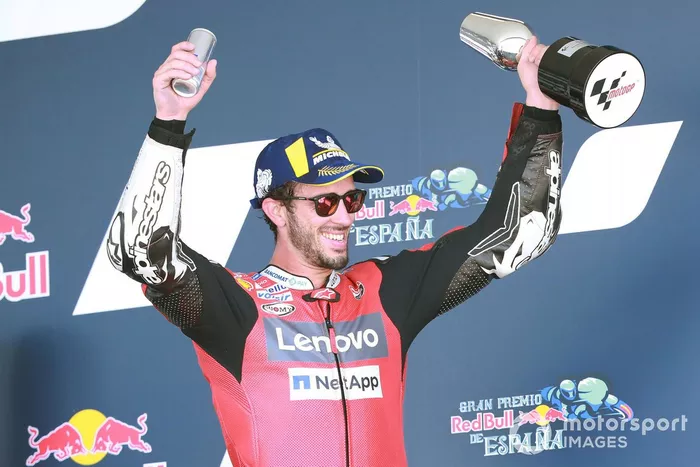 Tercer lugar Andrea Dovizioso, Ducati Team