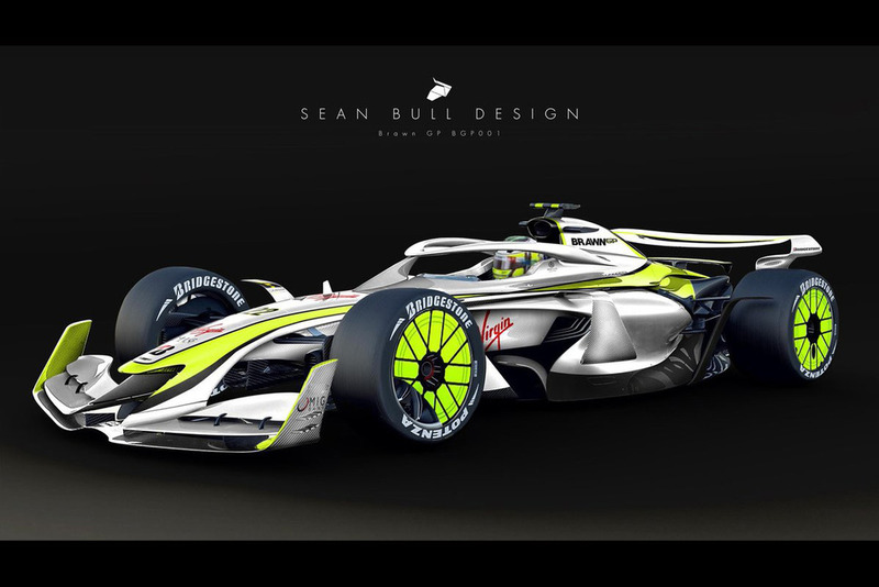 2021 F1 concept by Sean Bull