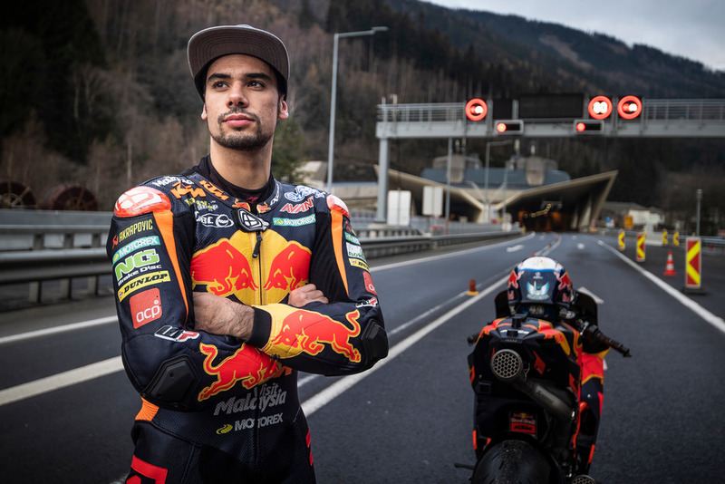 Miguel Oliveira, Red Bull KTM Factory Racing goes Gleinalmtunnel