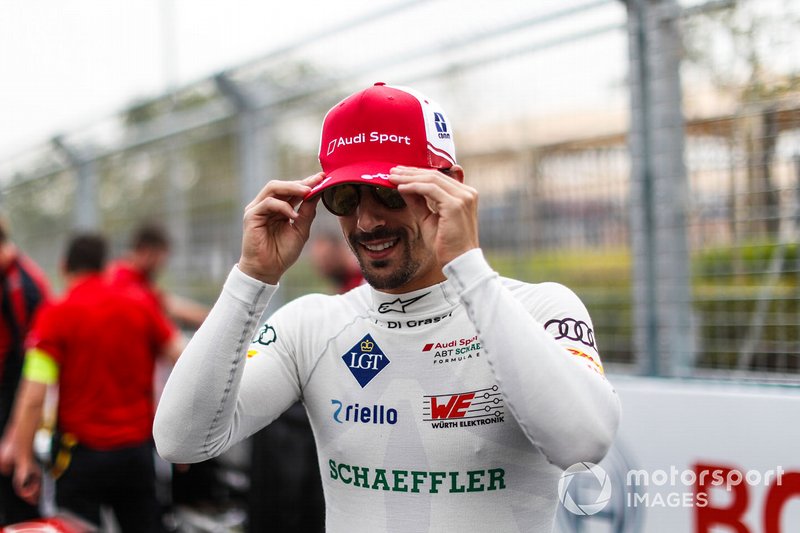 Lucas Di Grassi, Audi Sport ABT Schaeffler on the grid