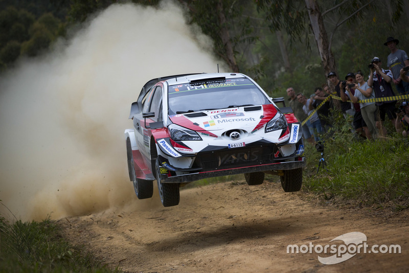 Ott Tanak, Martin Järveoja, Toyota Yaris WRC, Toyota Gazoo Racing