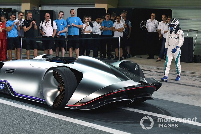 Valtteri Bottas, Mercedes AMG F1 et le concept-car Mercedes-Benz EQ Silver Arrow