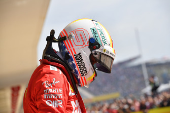 Sebastian Vettel, Ferrari in parc ferme