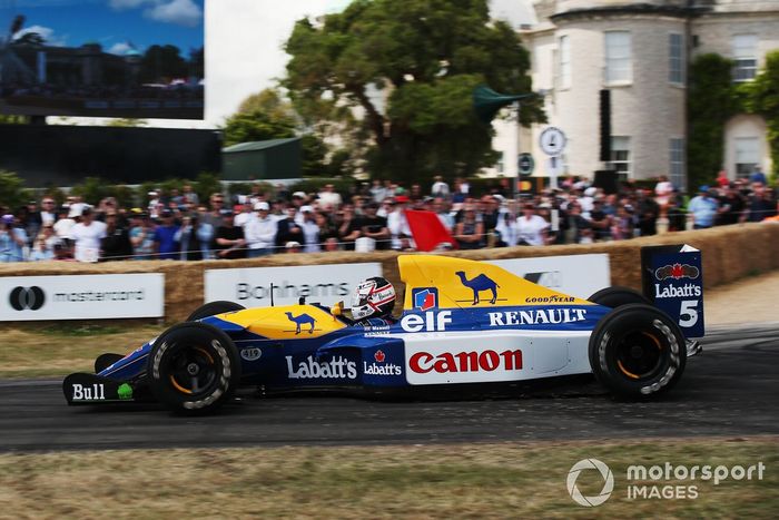 Nigel Mansell, Williams FW14B