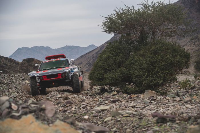 #204 Team Audi Sport Audi: Stephane Peterhansel, Edouard Boulanger
