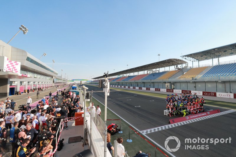 Foto de grupo de MotoGP 2019