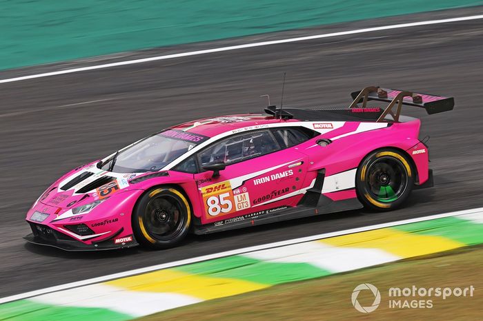 #85 Iron Dames Lamborghini Huracan LMGT3 Evo2: Sarah Bovy, Rahel Frey, Michelle Gatting