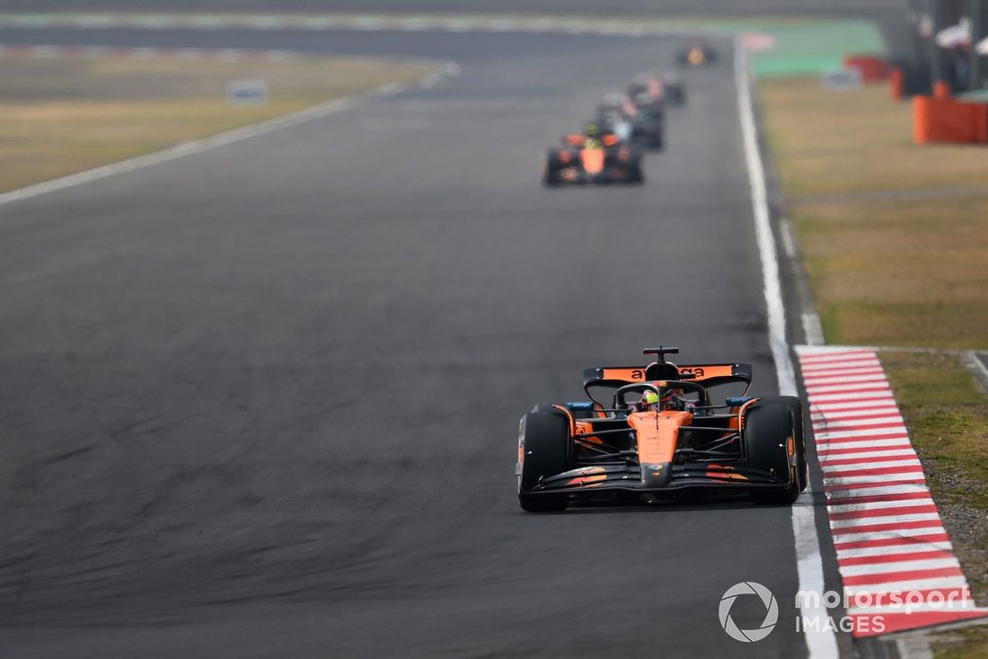 Lando Norris, McLaren, Oscar Piastri