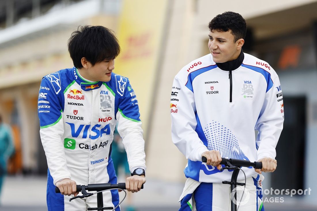 Isack Hadjar, RB F1 Team, Yuki Tsunoda, RB F1 Team